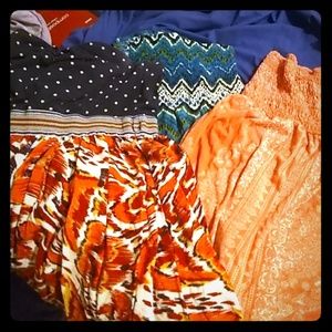 Bundle of 3 strapless sundresses